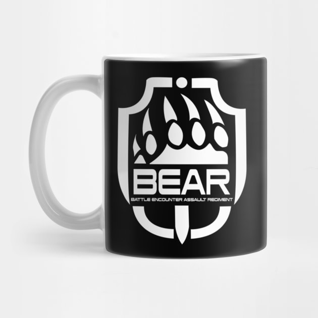 Escape From Tarkov BEAR big white logo by Random_Design